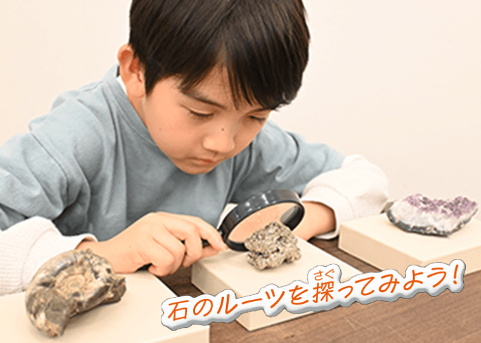 石のルーツを探ってみよう！