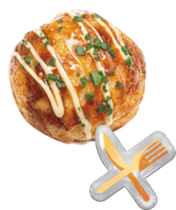 たこ焼きの切り抜き画像。