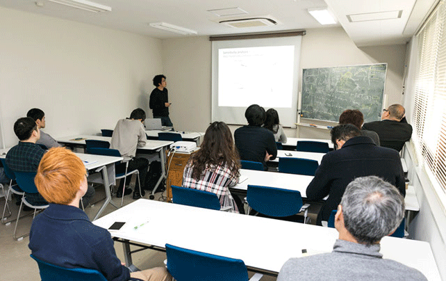 seminar at Hoppaido Univ