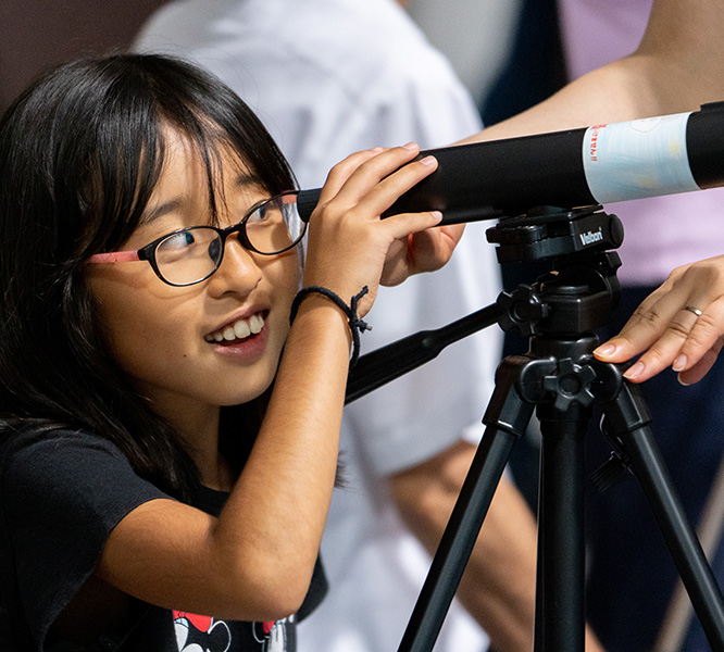 写真：こども科学博の様子