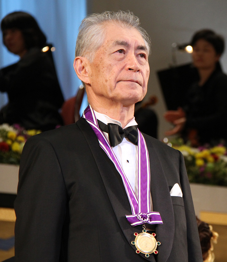 写真:京都賞受賞者