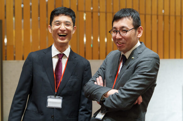 坂井 禎介先生（左）＆田村友和先生（右）